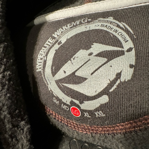 Hyperlite Wake Mfg Hoody Sweatshirt EUC Mens Large - Picture 4 of 8